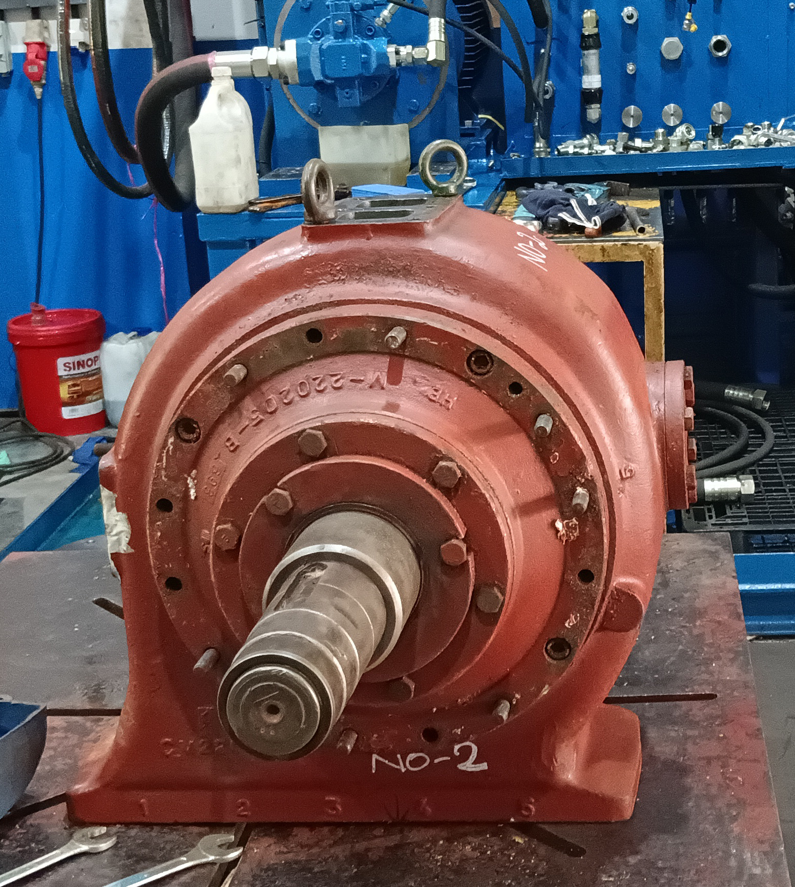 Hydraulic testing